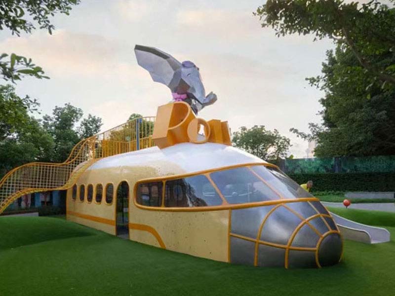 小区游乐场无动力游乐设备