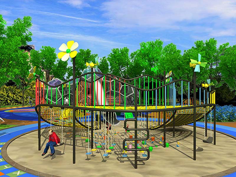 儿童游乐攀爬网