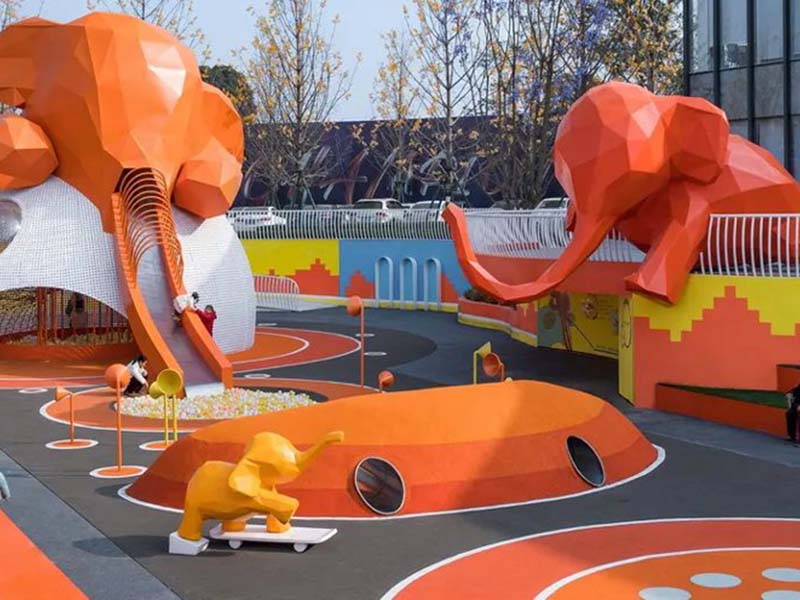 憨憨象非标游乐设备