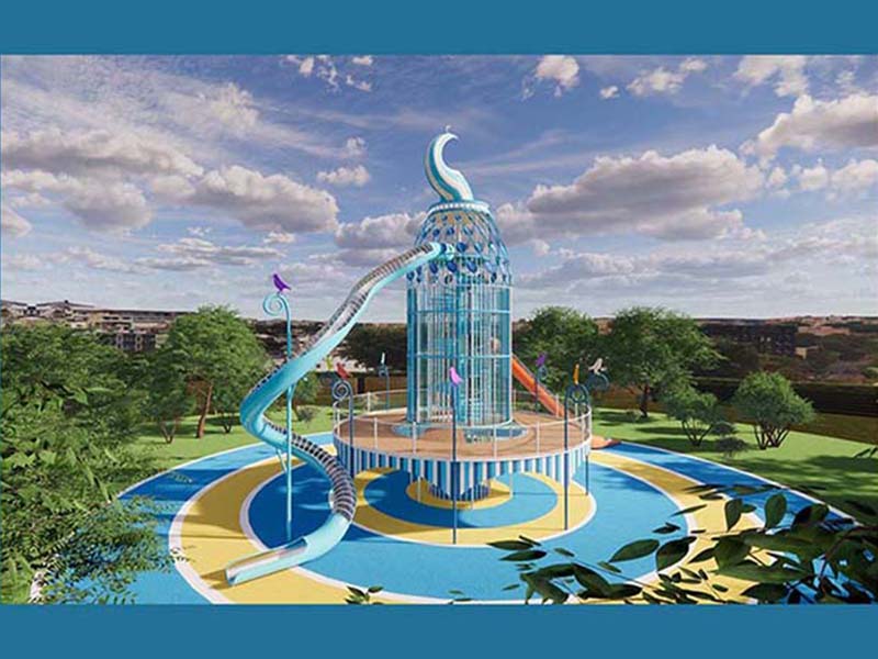 城堡造型网红游乐设备