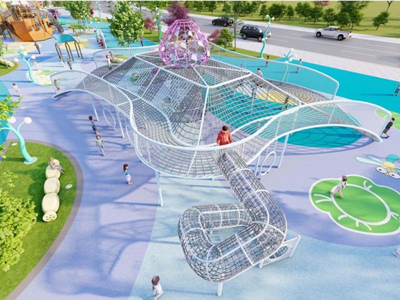 公园儿童攀爬设备