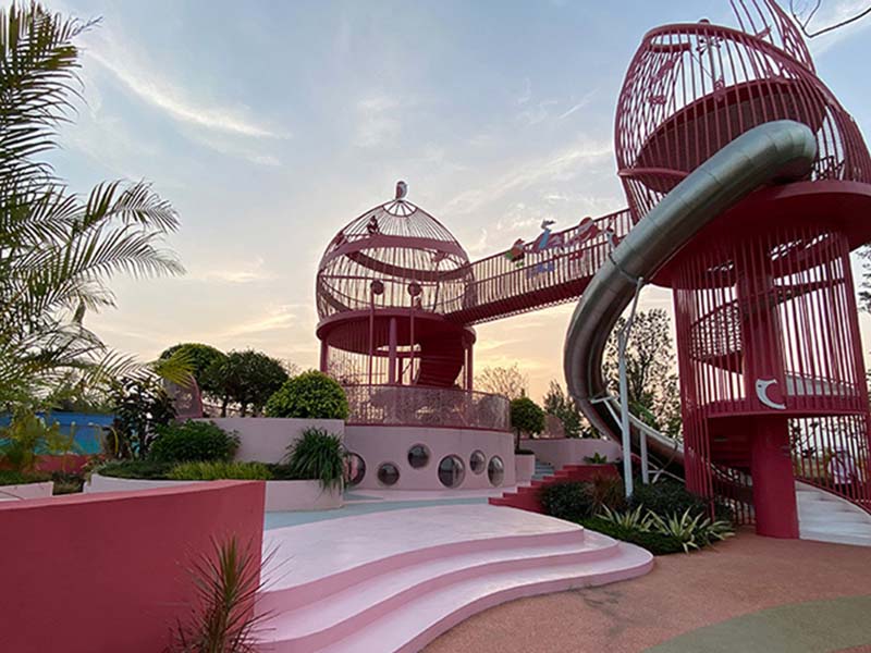 新型无动力游乐设备