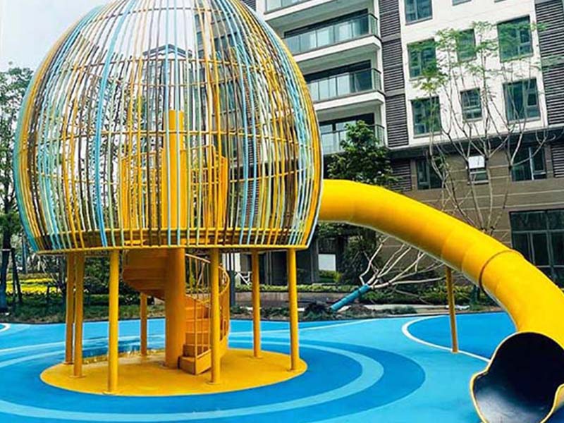 小区无动力儿童玩具