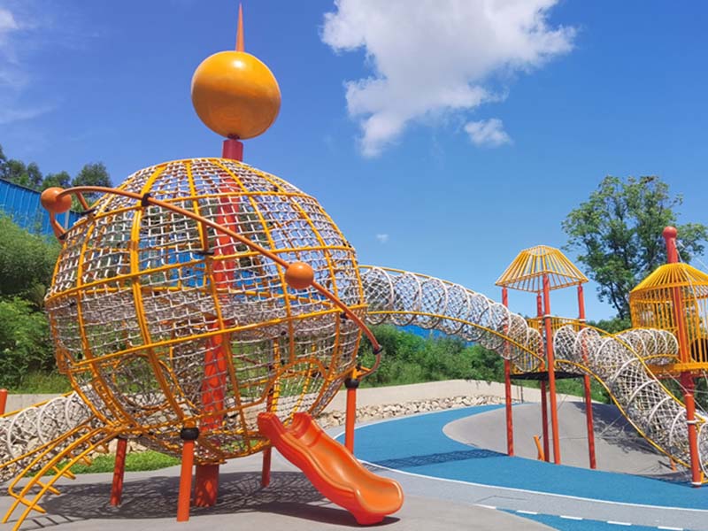 户外儿童组合爬网
