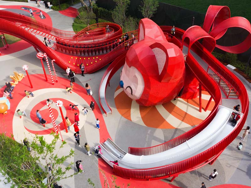 阿狸造型无动力设备