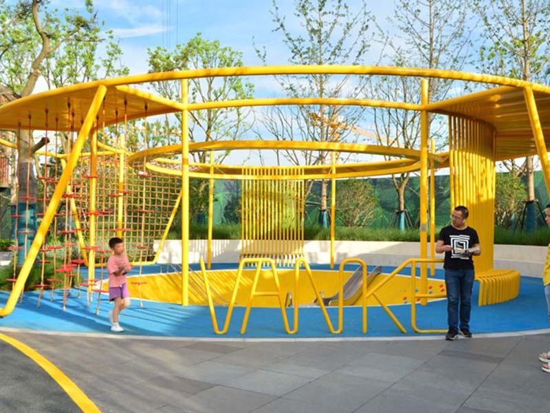儿童攀爬游乐设备