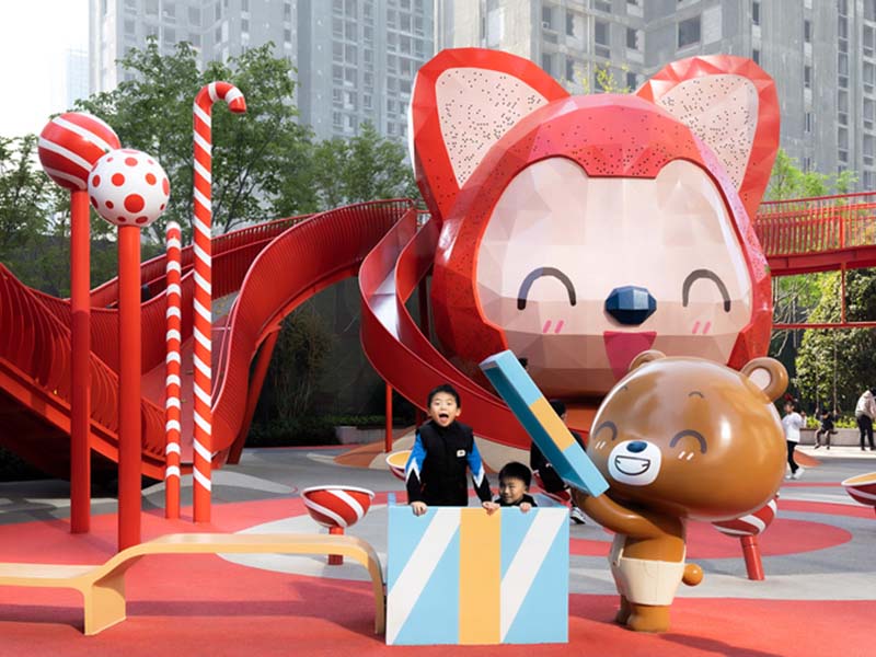 阿狸造型无动力设备