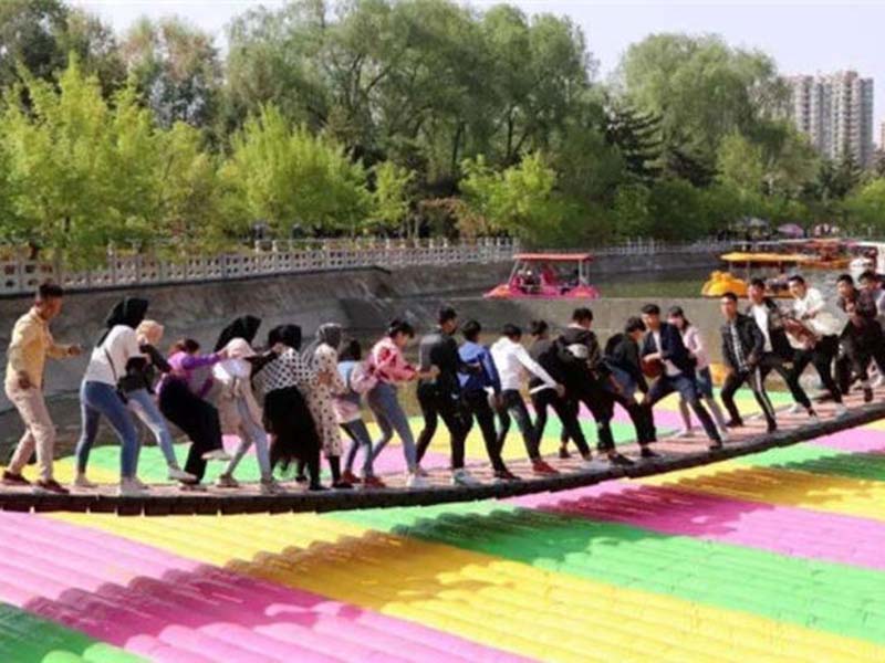 多人网红摇摆桥