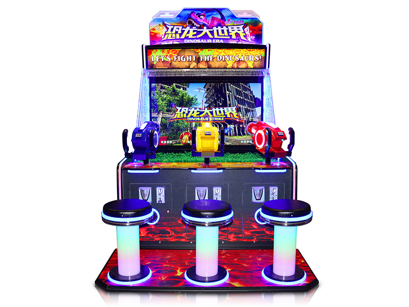 恐龙大世界-3人射水机