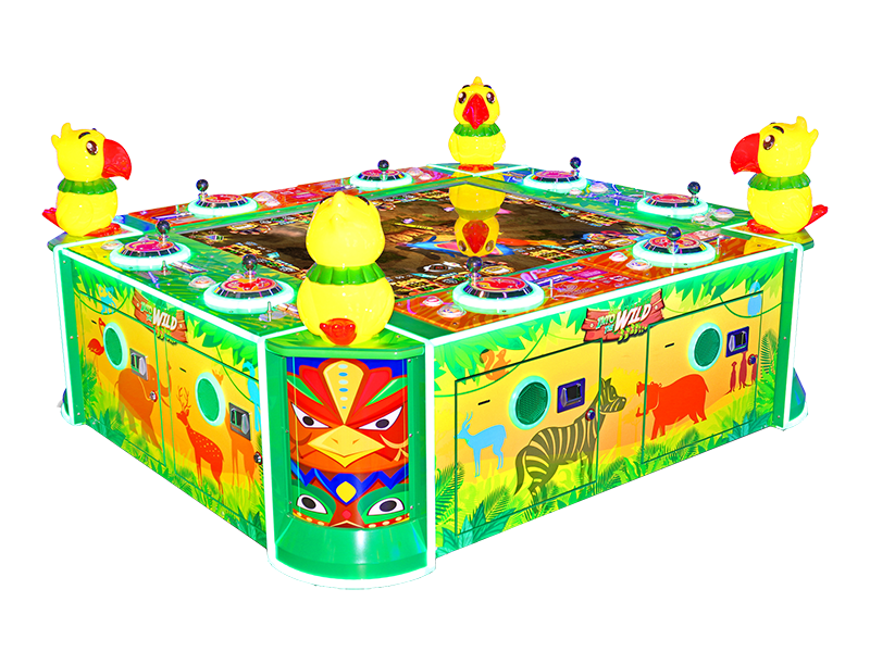 疯狂套动物2代8人版游戏机