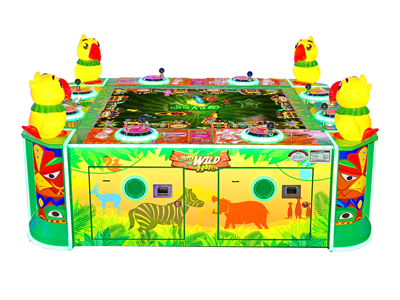 疯狂套动物2代8人版游戏机