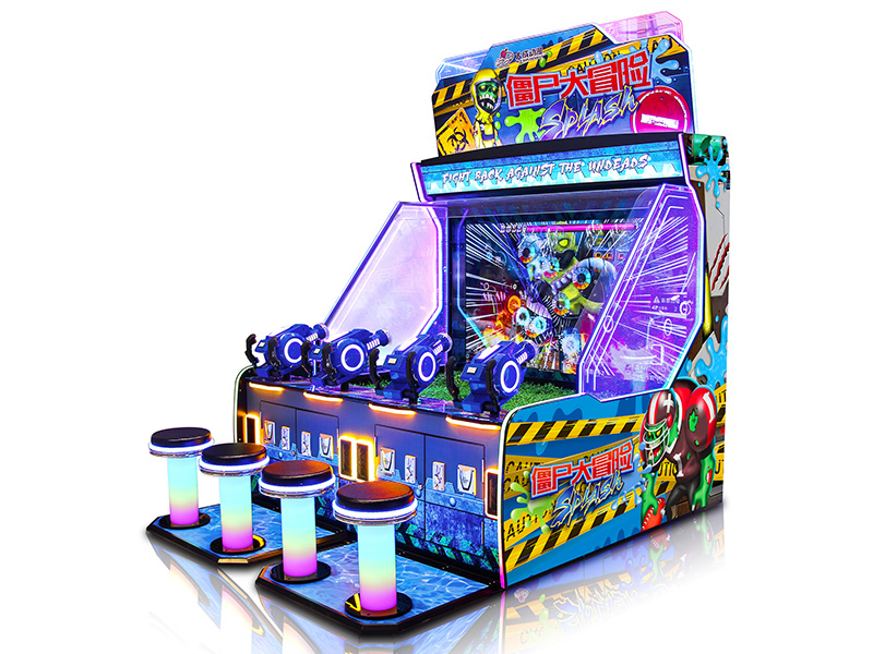 僵尸大冒险4人射水机