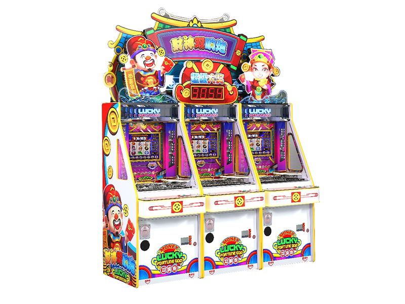 财神双响炮推币机