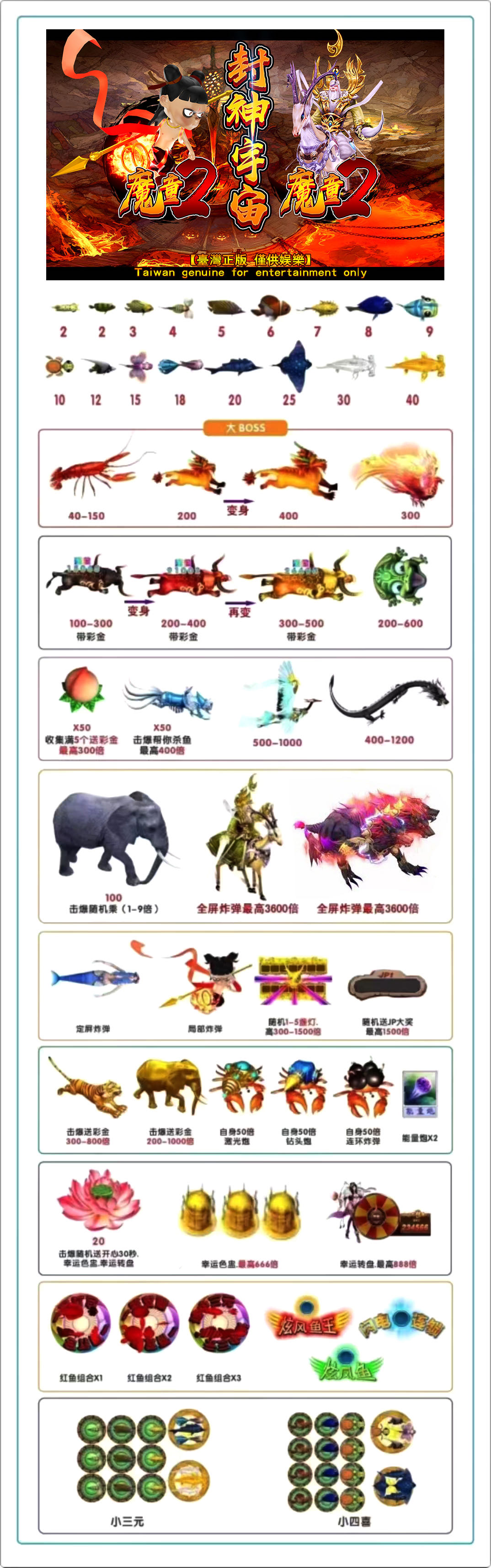 《魔童2封神宇宙（立式）》游戏机